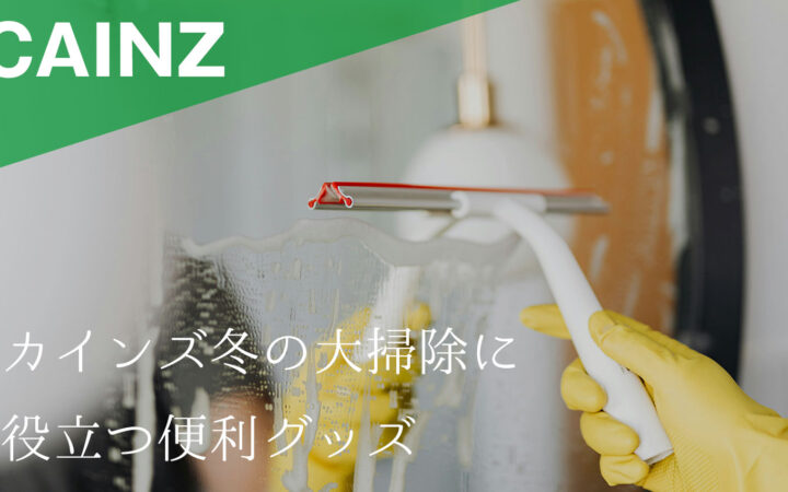 カインズ冬の大掃除に役立つ便利グッズ